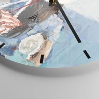 Esfera sin numeración, con rayas