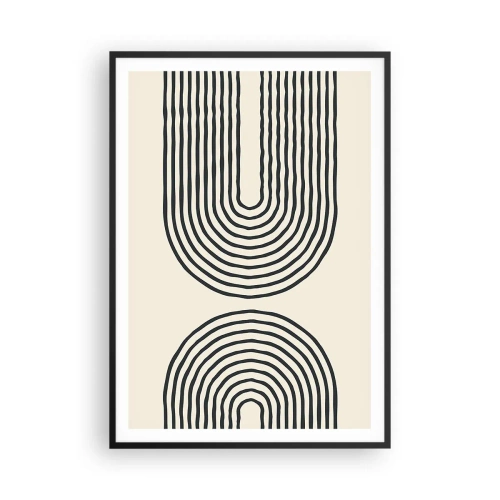 Póster en marco negro - Próximamente... - 70x100 cm