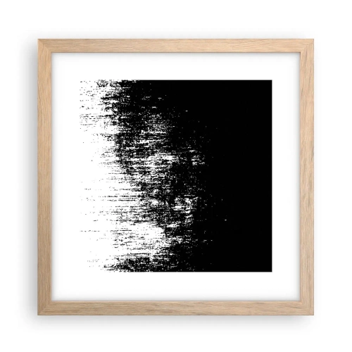 Póster en marco roble claro - Y el ganador es... - 30x30 cm