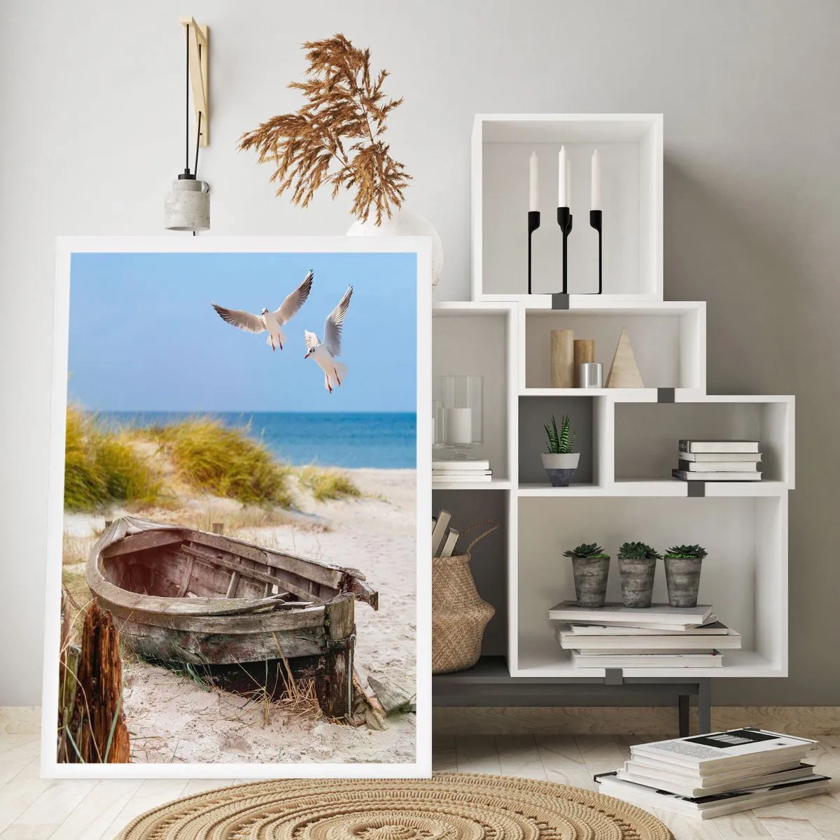 Póster - Bañada por el viento - 40x50 cm