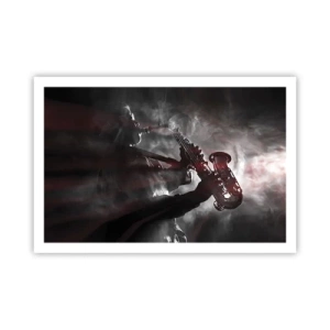 Póster - En el vapor del jazz - 91x61 cm