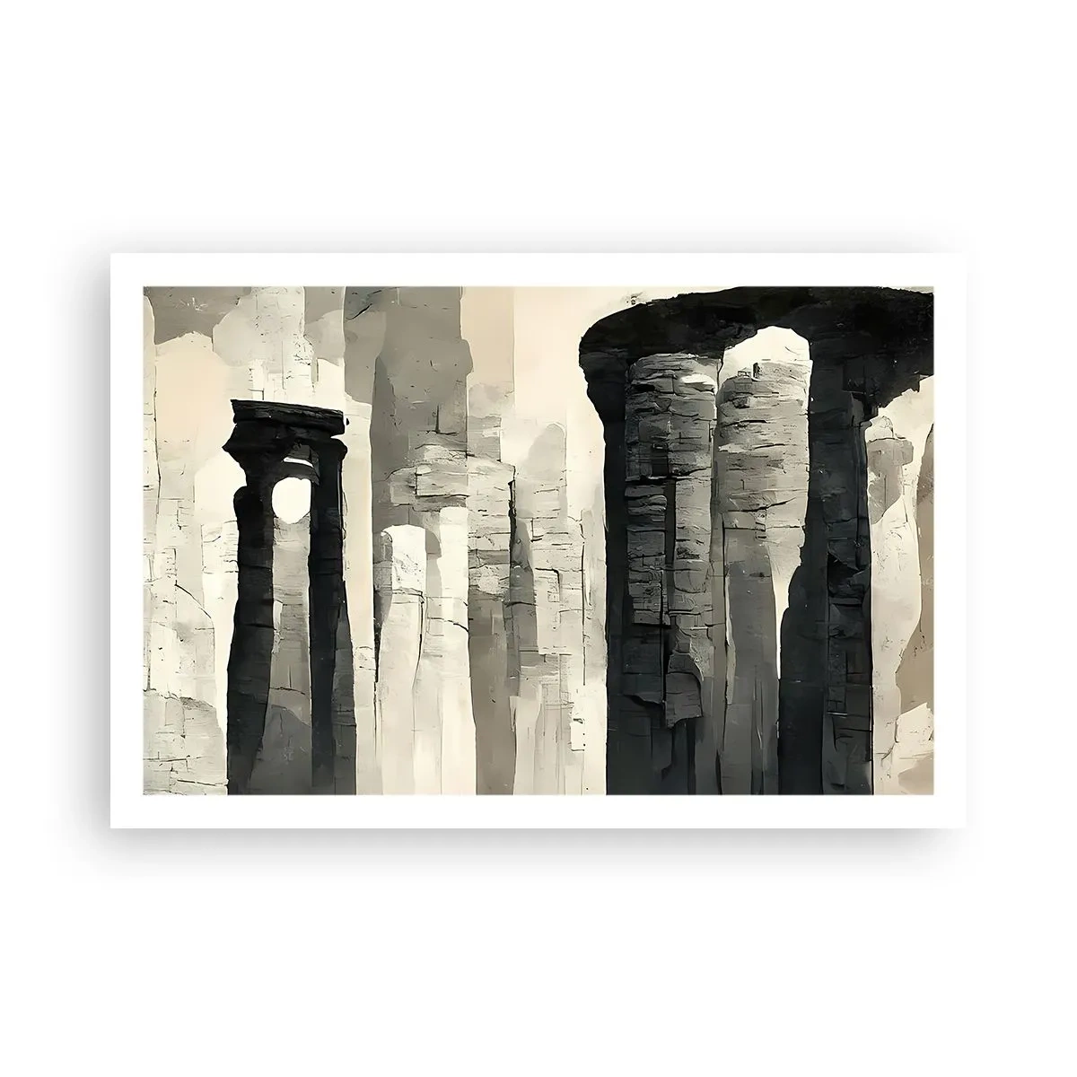 Póster - La majestuosidad de la antigüedad - 91x61 cm