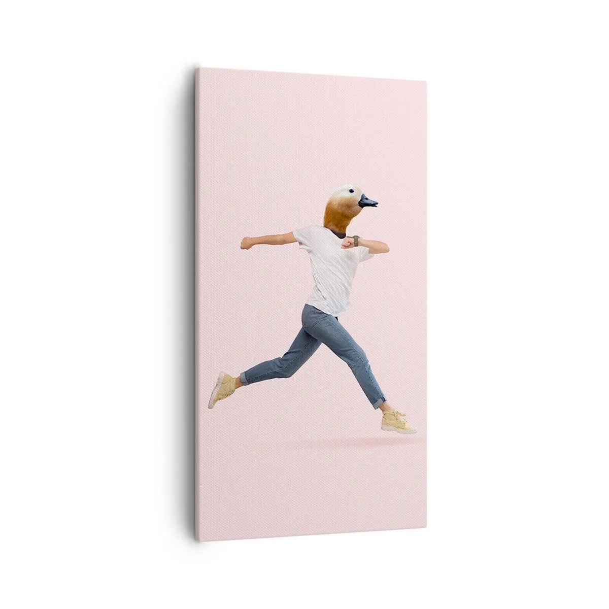 Cuadro sobre lienzo - Impresión de Imagen - Una pizca de absurdez - 55x100 cm