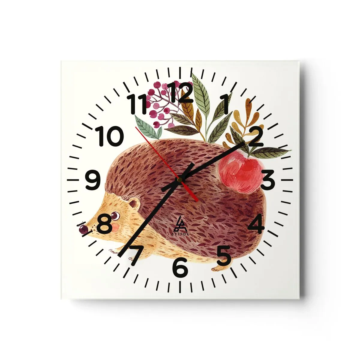 Reloj de pared - Reloj de vidrio - Y ya te gusto - 30x30 cm