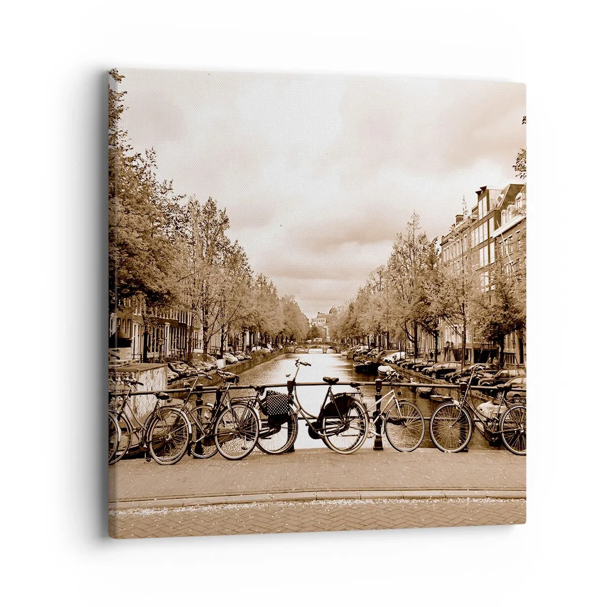 Cuadro sobre lienzo - Impresión de Imagen - Holanda solo hay una - 40x40 cm