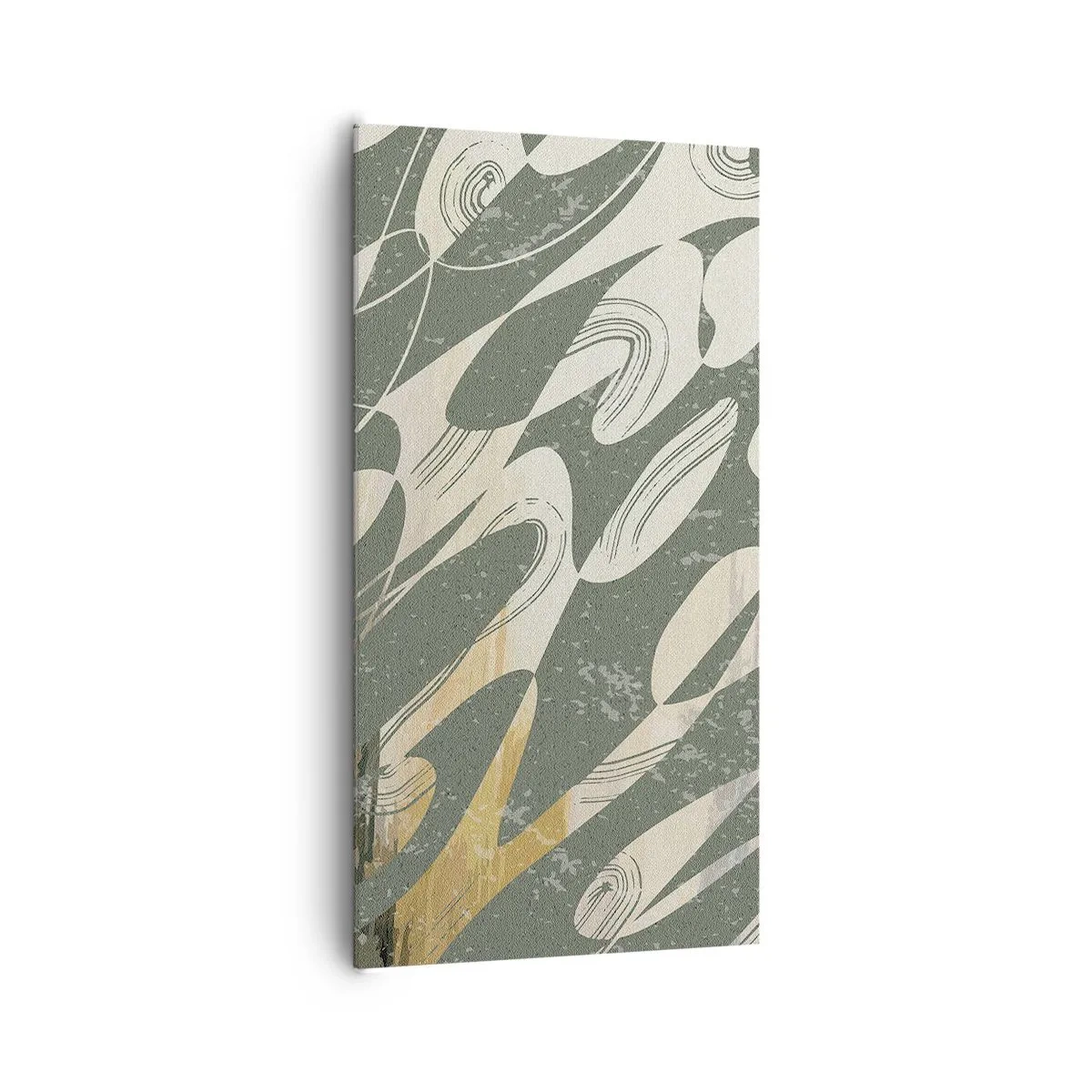 Cuadro sobre lienzo - Impresión de Imagen - Abstracción rítmica - 65x120 cm