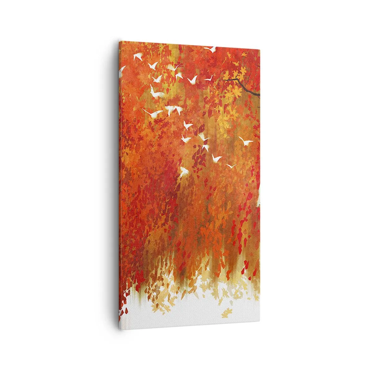 Cuadro sobre lienzo - Impresión de Imagen - ¿Volará con ellos? - 55x100 cm