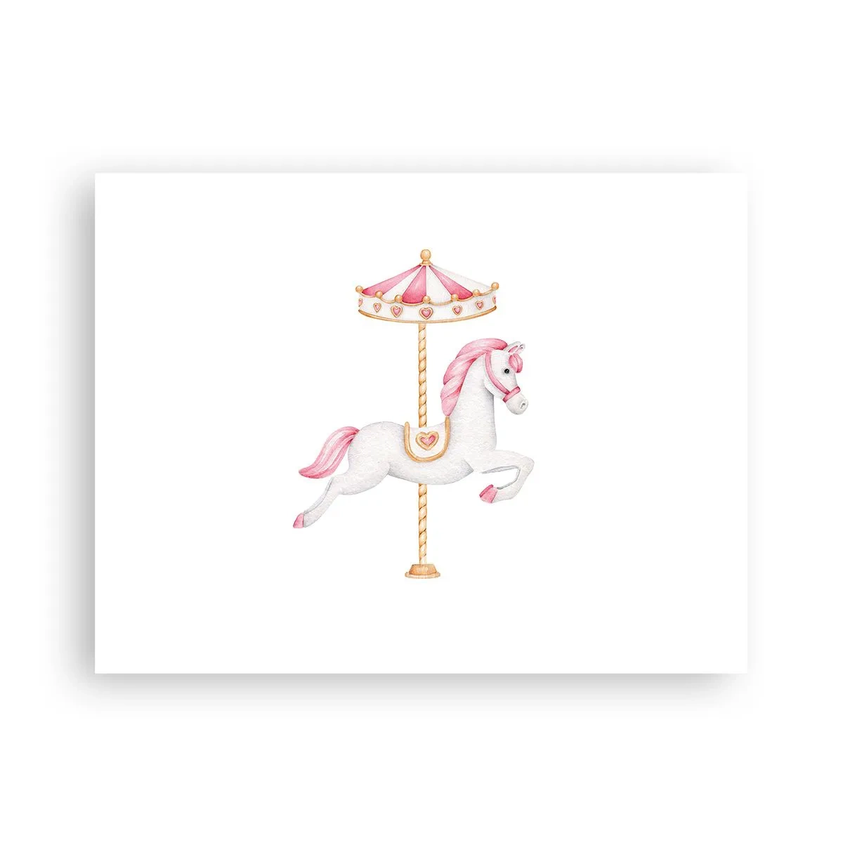 Póster - Partió al galope - 40x30 cm