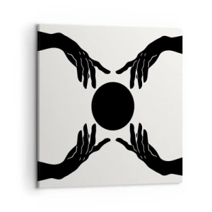 Cuadro sobre lienzo - Impresión de Imagen - Una señal secreta - 50x50 cm