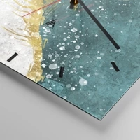 Esfera sin numeración, con rayas