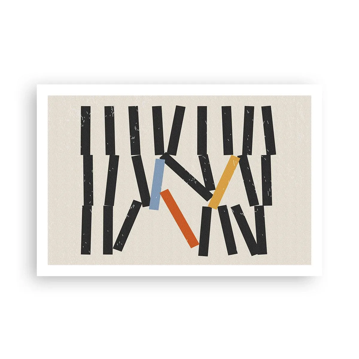 Póster - Dominó - composición - 91x61 cm