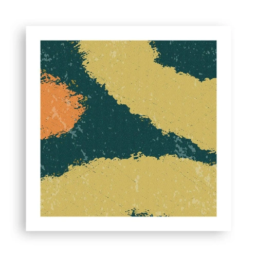 Póster - Abstracción - a cámara lenta - 50x50 cm