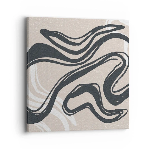 Cuadro sobre lienzo - Impresión de Imagen - Expresión multiplicada - 40x40 cm