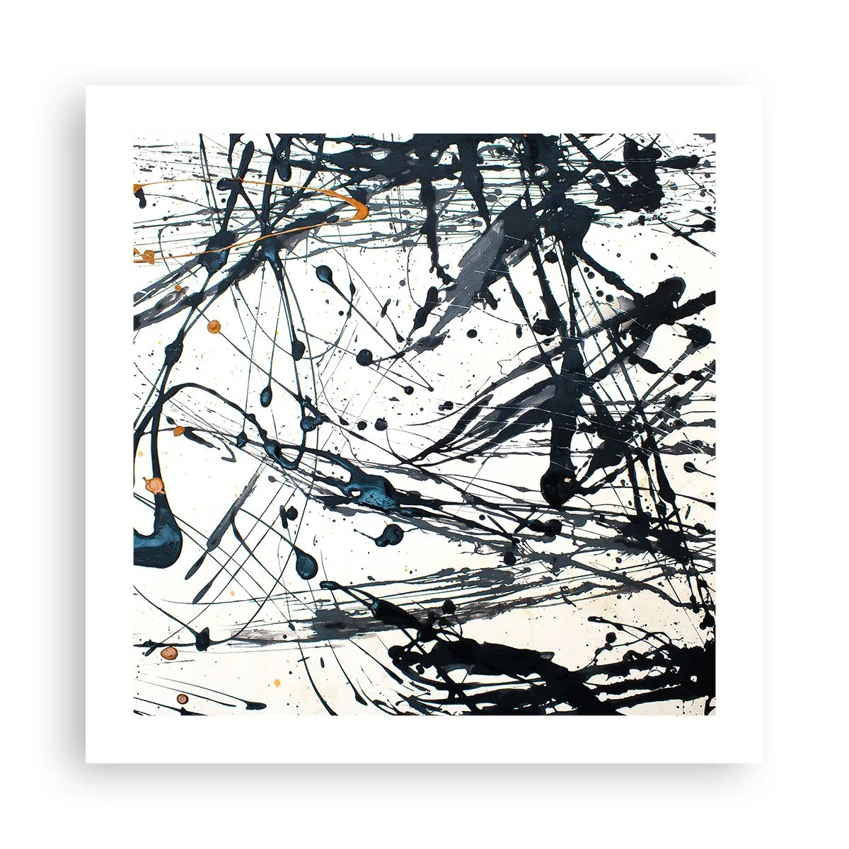 Póster - Abstracción expresionista - 50x50 cm