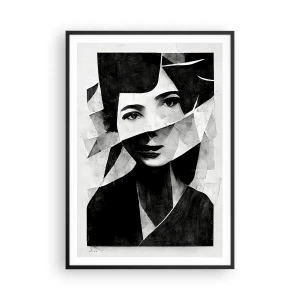 Póster en marco negro - Lo que realmente eres… - 70x100 cm