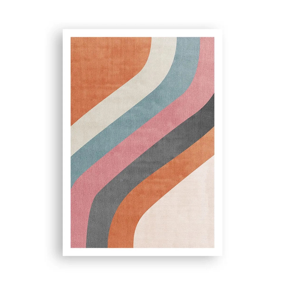 Póster - Composición diagonal - movimiento - 70x100 cm