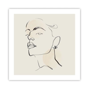 Póster - Una mirada orgullosa - 50x50 cm