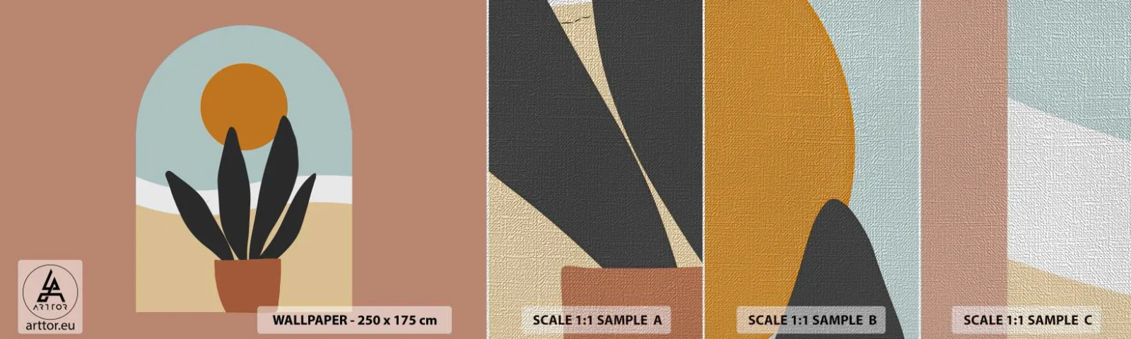 Muestra de fotomural Premium Canvas - Pequeñas alegrías - Flor, Ventana, Pedazo - 100x30 cm