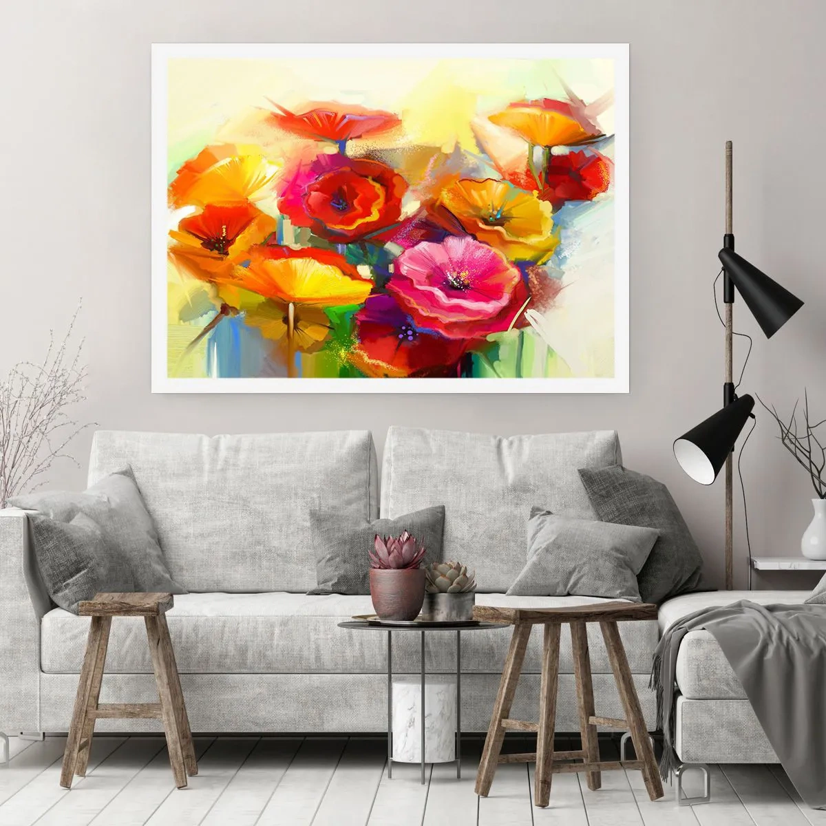 Póster - No solo rojo - 70x50 cm