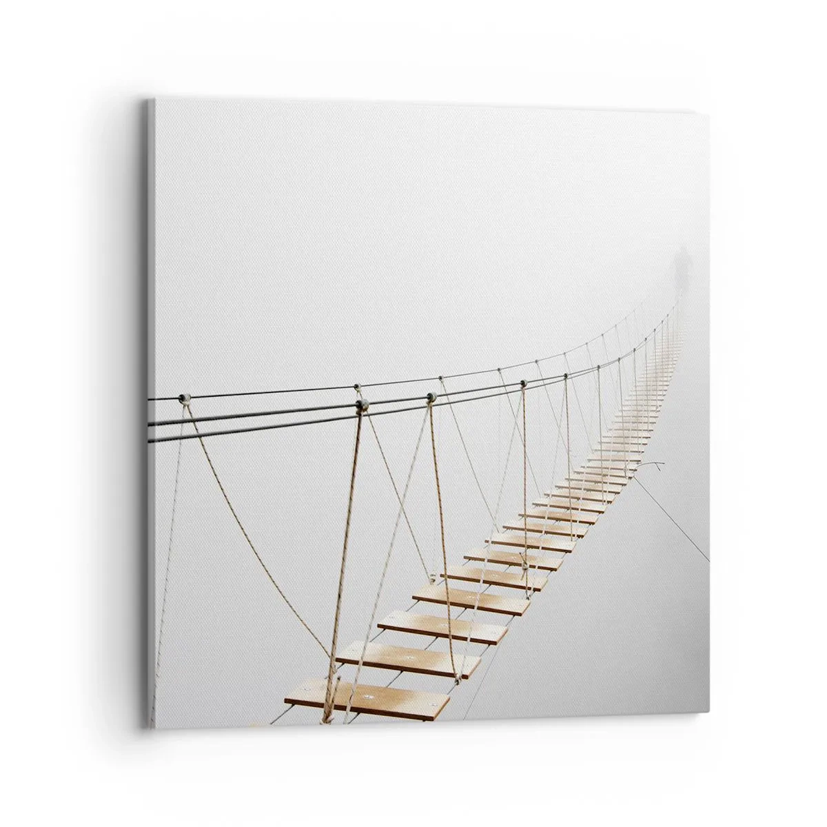 Cuadro sobre lienzo - Impresión de Imagen - ¿Adónde le llevará? - 70x70 cm