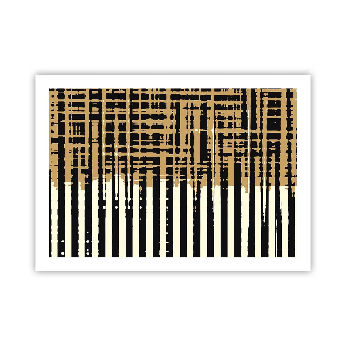 Póster - Abstracción arquitectónica - 70x50 cm