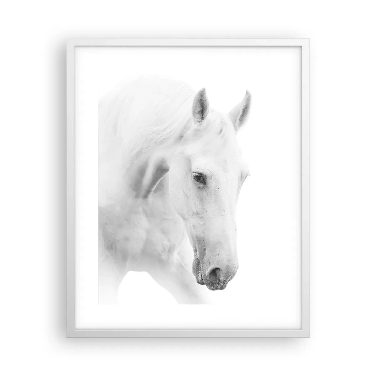 Póster en marco blanco - ¿Es esto realmente la amistad...? - 40x50 cm