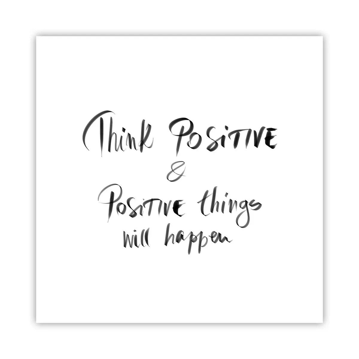 Póster - ¿Cómo vivir? - 30x30 cm