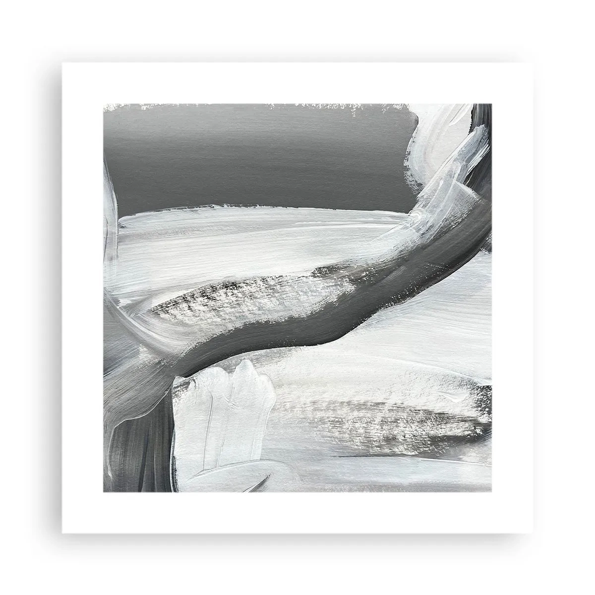 Póster - Con movimientos decididos - 40x40 cm