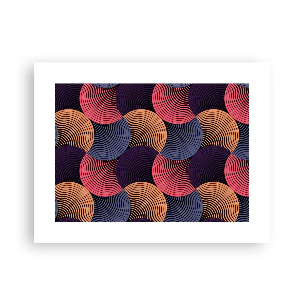 Póster - En un ritmo circular - 40x30 cm