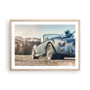 Póster en marco roble claro - Porque el estilo importa - 70x50 cm