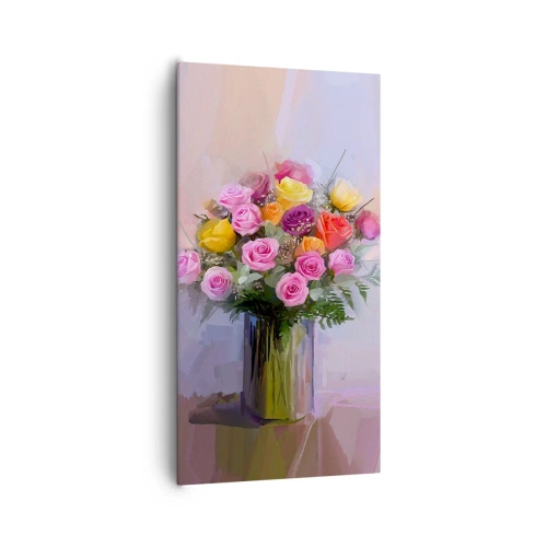 Cuadro sobre lienzo - Impresión de Imagen - Belleza inmortalizada - 65x120 cm