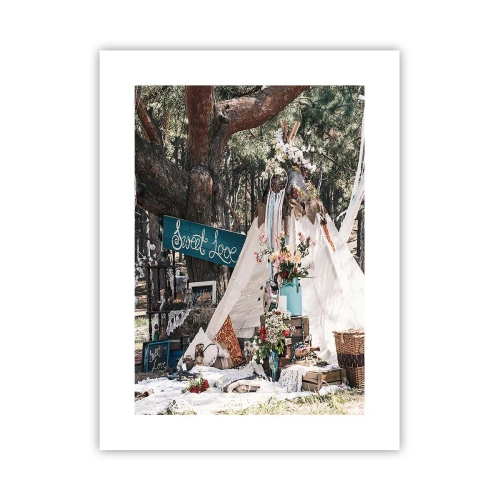 Póster - Amor exótico - 30x40 cm