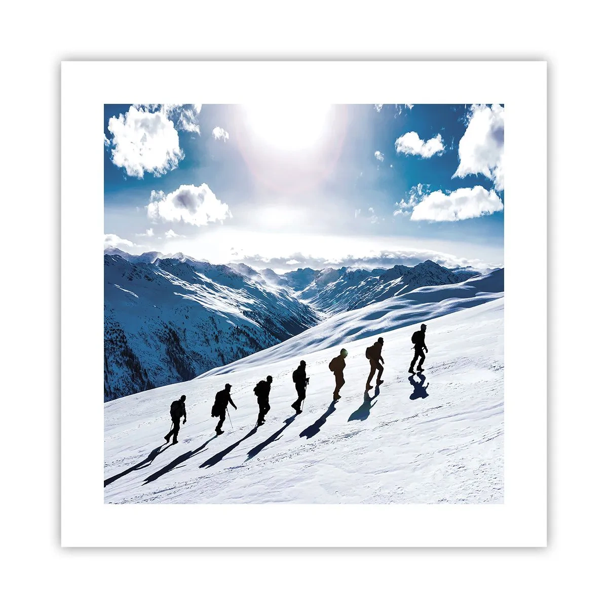 Póster - Equipo de conquistadores - 40x40 cm