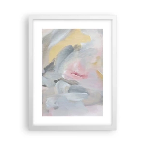 Póster en marco blanco - En un mundo de colores pastel - 30x40 cm