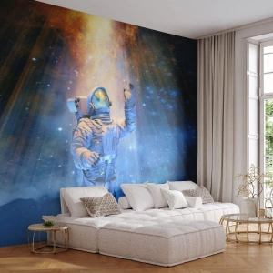 Fotomural personalizado Premium Sand - El descubrimiento - Abstracción, Astronauta, Cosmos