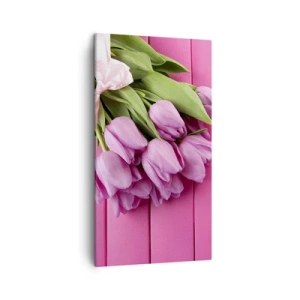 Cuadro sobre lienzo - Impresión de Imagen - Solo para ti - 45x80 cm