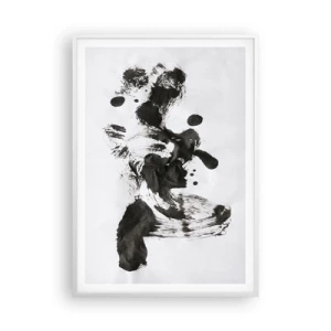 Póster en marco blanco - ¿Un método en la locura? - 70x100 cm