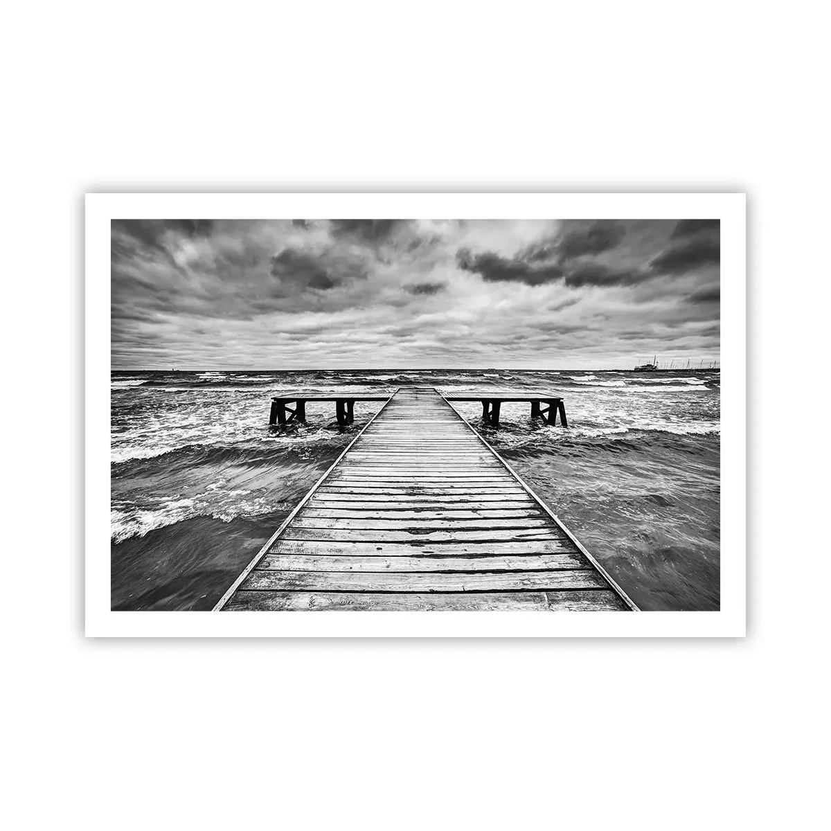 Póster - Estoy esperando que sople el viento... - 91x61 cm