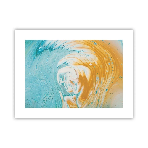 Póster - Remolino pastel - 40x30 cm
