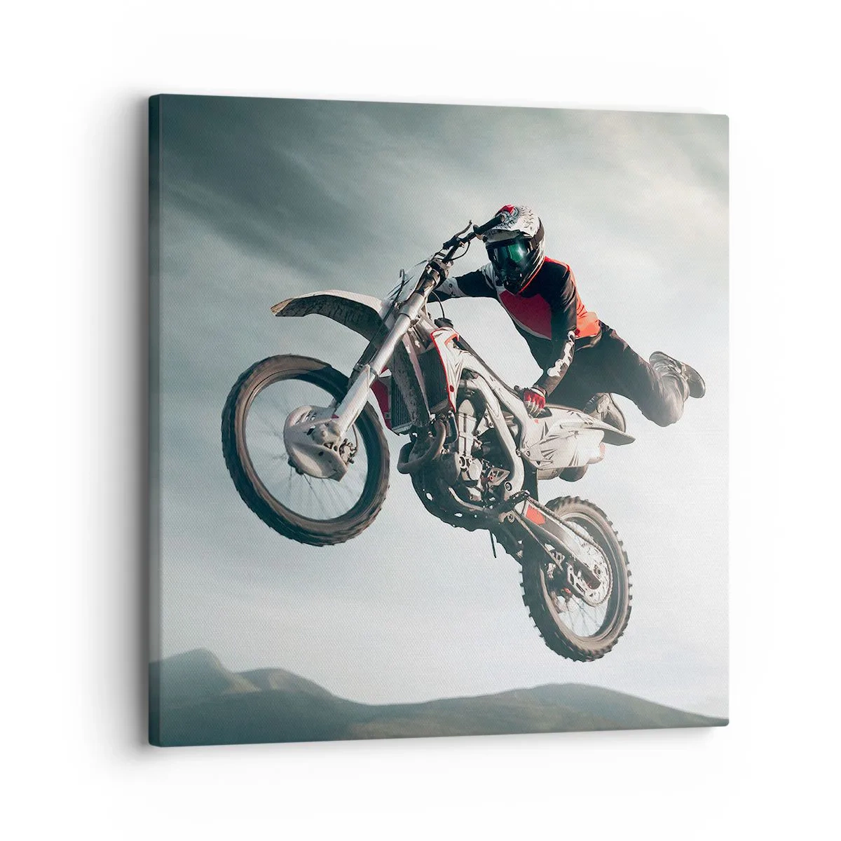 Cuadro sobre lienzo - Impresión de Imagen - No hay diversión sin riesgo - 30x30 cm