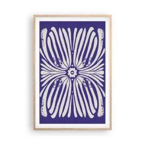 Póster en marco roble claro - Inspiraciones étnicas - 61x91 cm