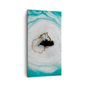 Cuadro sobre lienzo - Impresión de Imagen - Para acceder al interior - 45x80 cm