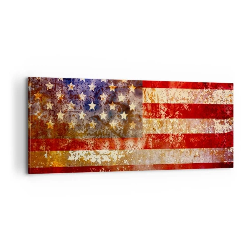 Cuadro sobre lienzo - Impresión de Imagen - La gloria no pasa - 100x40 cm
