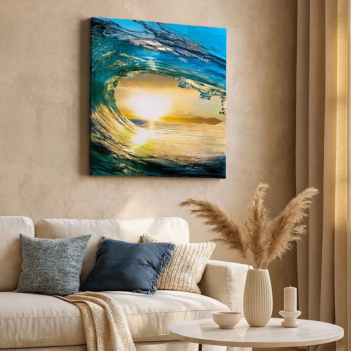 Cuadro sobre lienzo - Impresión de Imagen - Ojo de esperanza - 30x30 cm