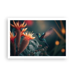 Póster - Una vida verdaderamente colorida - 91x61 cm