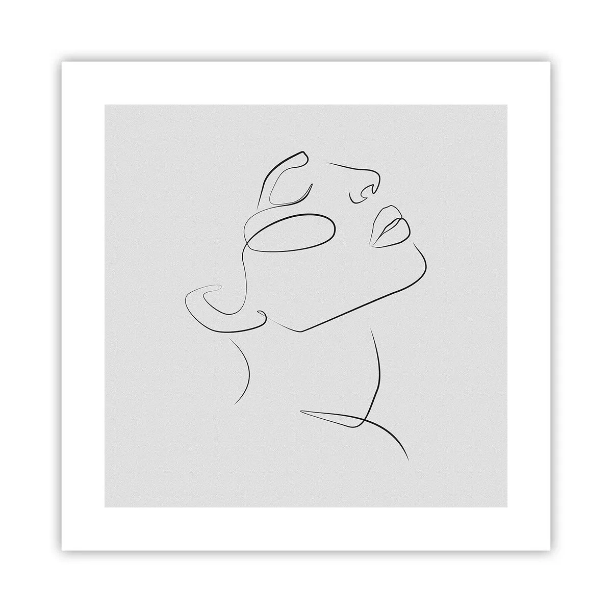 Póster - Meandros de un sueño - 40x40 cm