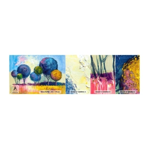 Muestra De Fotomural Standard Eco - Una esfera: la forma de un ideal - Abstracción, Paisaje, Gráficos - 100x30 cm