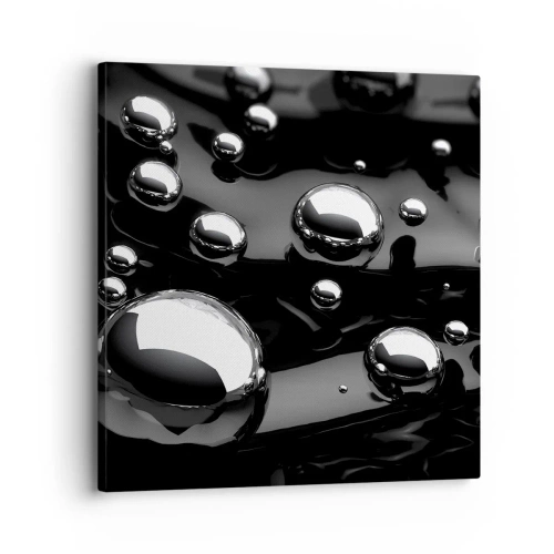 Cuadro sobre lienzo - Impresión de Imagen - De las negras profundidades - 30x30 cm