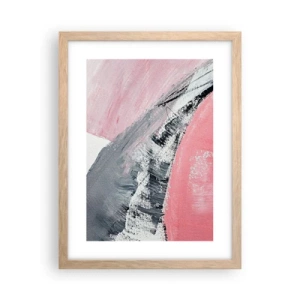 Póster en marco roble claro - Composición a juego - 30x40 cm