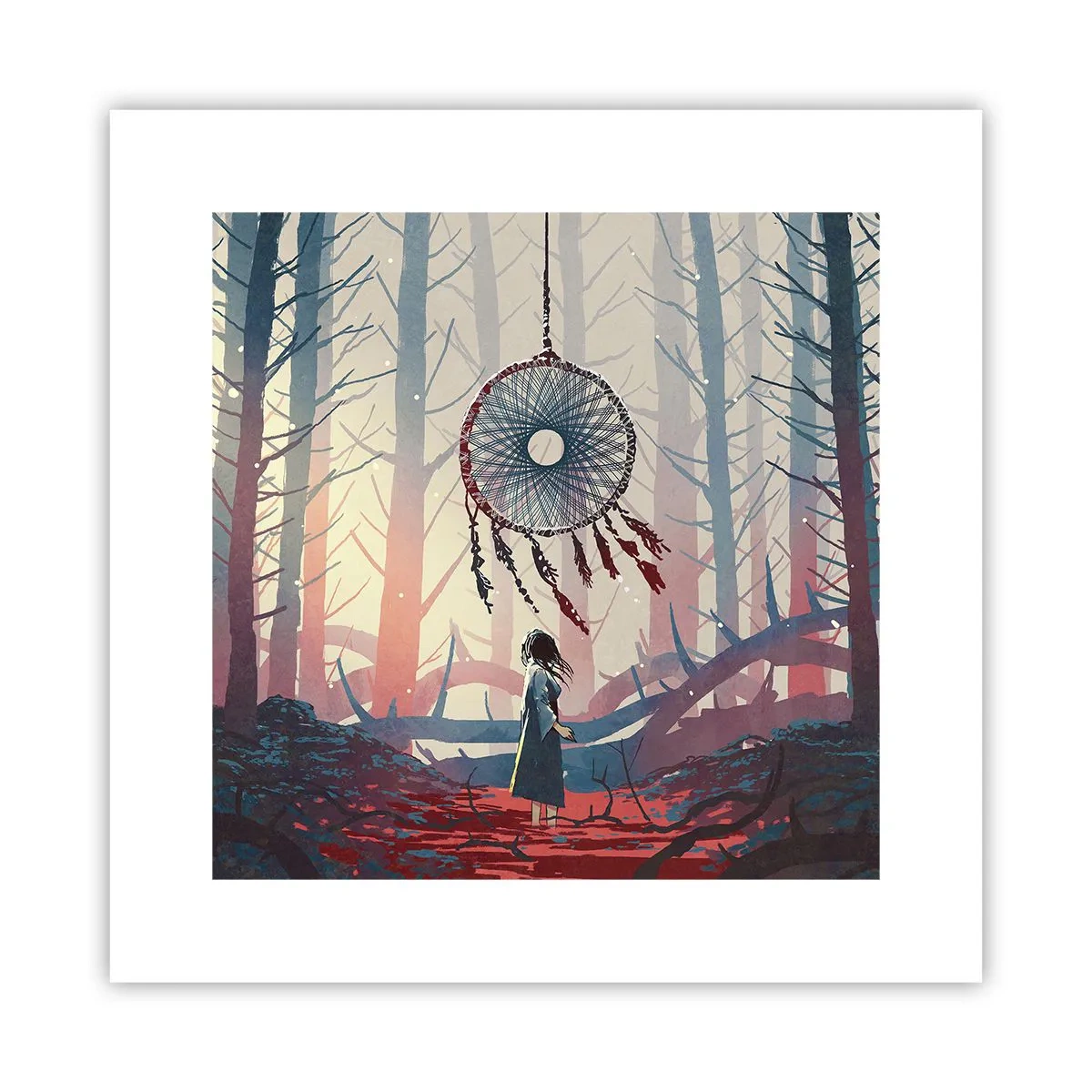 Póster - El ritual secreto de la felicidad - 30x30 cm